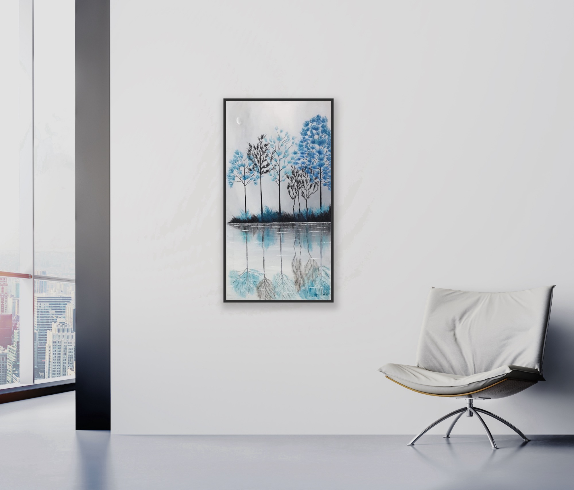 'Mystic Nature 1' by Hala Moussa Art