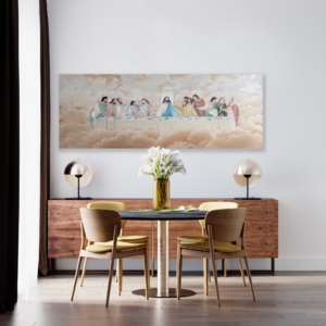 'The Last Supper' by Hala Moussa Art