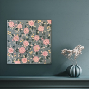 "Floral Bliss" by Hala Moussa Art
