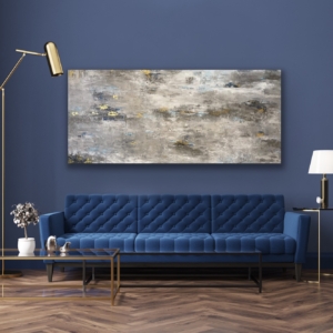 "Inner Peace" abstract art by Hala Moussa Art