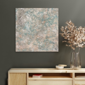 'Seascape' abstract art by Hala Moussa