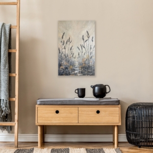 'Field of Dreams' abstract art by Hala Moussa Art