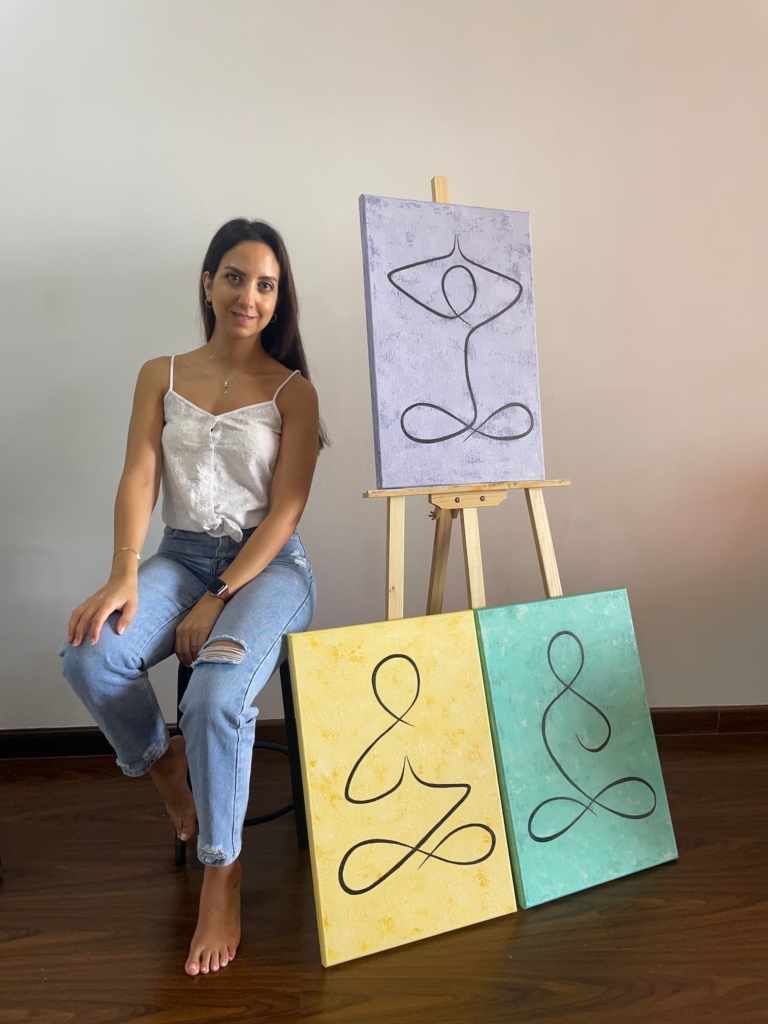 Colors of Energy by Hala Moussa Art