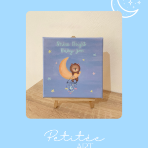 Shine Bright Mini Canvas- Gift Idea for new born
